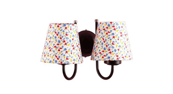Biren Multicolor Fabric Wall Light (Multicolor) by Urban Ladder - Design 1 Side View - 609662