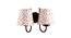 Biren Multicolor Fabric Wall Light (Multicolor) by Urban Ladder - Design 1 Side View - 609662