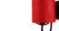 Tammey Maroon Natural Fiber Wall Light (Maroon) by Urban Ladder - Ground View Design 1 - 609676
