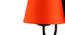 Edwena Orange Fabric Wall Light (Orange) by Urban Ladder - Ground View Design 1 - 609679