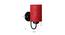 Gerall Maroon Natural Fiber Wall Light (Maroon) by Urban Ladder - Design 1 Dimension - 609694