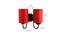 Tammey Maroon Natural Fiber Wall Light (Maroon) by Urban Ladder - Design 1 Dimension - 609696