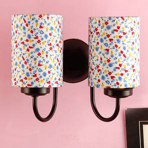 devansh Kelten Multicolor Fabric Wall Light-picture-17