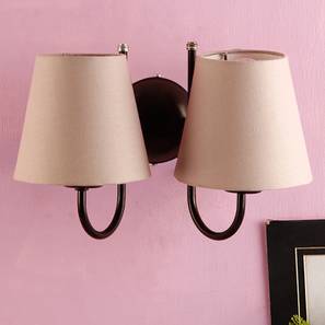 Lando Grey Fabric Wall Light-image-1