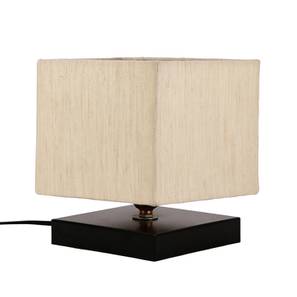 Boden Off White Fabric Shade Table Lamp with Black Iron Base-image-31