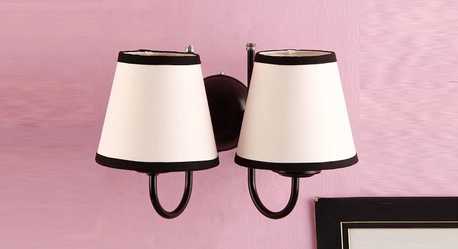 Coney Multicolor Fabric Wall Light (Multicolor) by Urban Ladder - Front View Design 1 - 609763