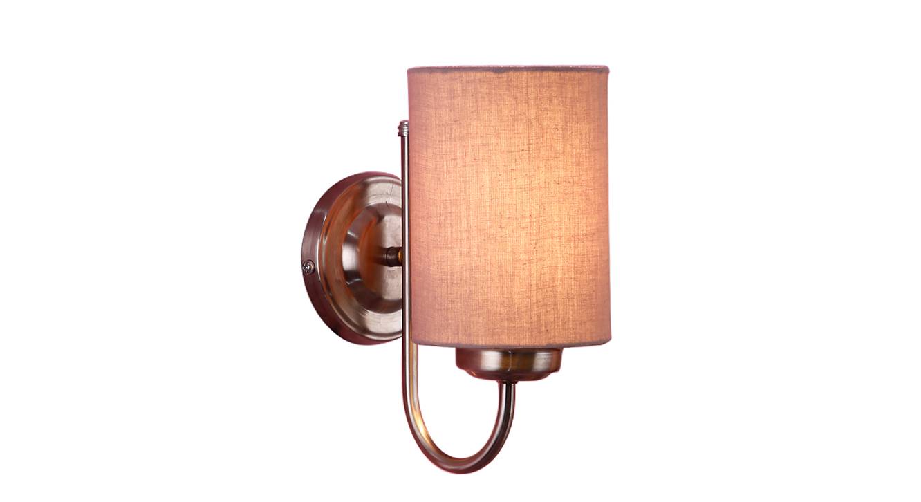 Grey Fabric Wall Light Urban Ladder