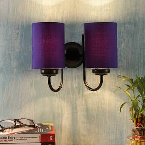 Wallace Blue Fabric Wall Light-image-37