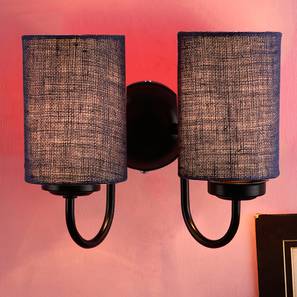 devansh Sharman Blue Natural Fiber Wall Light-picture-19
