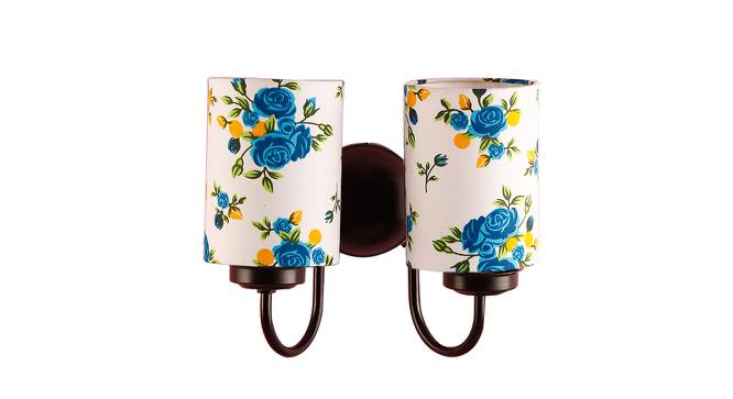 Mayleen Multicolor Fabric Wall Light (Multicolor) by Urban Ladder - Design 1 Side View - 609801