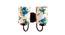 Mayleen Multicolor Fabric Wall Light (Multicolor) by Urban Ladder - Design 1 Side View - 609801