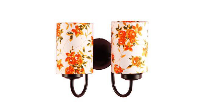 Jaimison Multicolor Fabric Wall Light (Multicolor) by Urban Ladder - Design 1 Side View - 609802