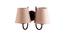 Lando Grey Fabric Wall Light (Grey) by Urban Ladder - Design 1 Side View - 609807