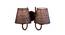 Shawndelle Blue Natural Fiber Wall Light (Blue) by Urban Ladder - Front View Design 1 - 609826
