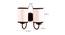 Waylin Multicolor Fabric Wall Light (Multicolor) by Urban Ladder - Design 1 Dimension - 609934