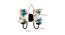Mayleen Multicolor Fabric Wall Light (Multicolor) by Urban Ladder - Design 1 Dimension - 609935