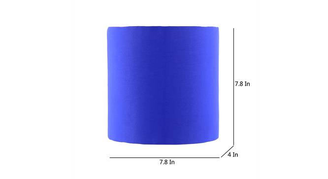 Brandis Blue Fabric Wall Light (Blue) by Urban Ladder - Design 1 Dimension - 609951