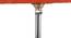 Grace Orange Natural Fiber Shade Table Lamp with Natural  Wooden Base (Orange) by Urban Ladder - Design 1 Side View - 609952