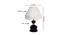 Atreus Off White Fabric Shade Table Lamp with Black  Iron  Base (Off White) by Urban Ladder - Design 1 Dimension - 609958