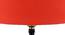 Willa Orange Fabric Shade Table Lamp with Black  Iron  Base (Orange) by Urban Ladder - Design 1 Side View - 610087
