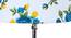Boswell Multicolor Fabric Shade Table Lamp with Natural  Wooden Base (Multicolor) by Urban Ladder - Design 1 Side View - 610257