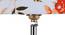 Erica Multicolor Fabric Shade Table Lamp with Natural  Wooden Base (Multicolor) by Urban Ladder - Design 1 Side View - 610260