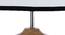 Joan Multicolor Fabric Shade Table Lamp with Natural  Wooden Base (Multicolor) by Urban Ladder - Design 1 Side View - 610264