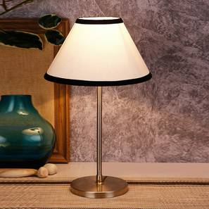 Terrance Multicolor Fabric Shade Table Lamp with Steel Steel Base-image-49