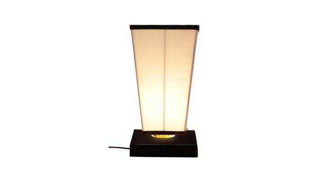 Emir Multicolor Fabric Shade Table Lamp with Black  Iron  Base (Multicolor) by Urban Ladder - Front View Design 1 - 610677