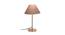 Foster Grey Fabric Shade Table Lamp with Steel  Steel  Base (Grey) by Urban Ladder - Front View Design 1 - 610806
