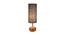 Penelope Blue Natural Fiber Shade Table Lamp with Natural  Wooden Base (Blue) by Urban Ladder - Front View Design 1 - 610878