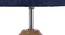Judy Blue Natural Fiber Shade Table Lamp with Natural  Wooden Base (Blue) by Urban Ladder - Ground View Design 1 - 610921