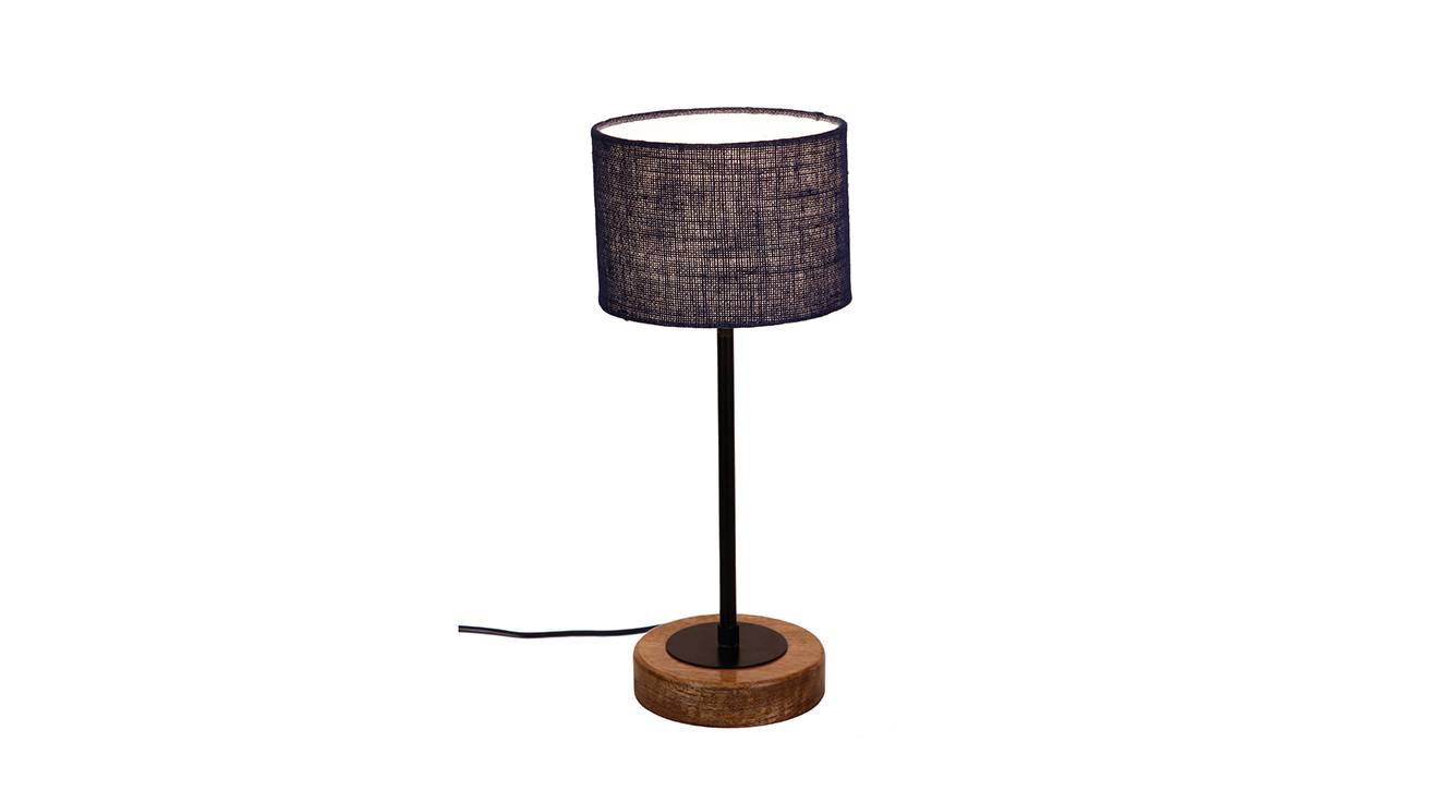 (shade_colour) Natural Fiber Table Lamp with Urban Ladder