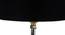 Millerd Black Fabric Shade Table Lamp with Natural  Wooden Base (Black) by Urban Ladder - Ground View Design 1 - 611118