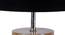 Alice Black Fabric Shade Table Lamp with Natural  Wooden Base (Black) by Urban Ladder - Ground View Design 1 - 611121