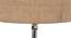 Emmery Beige Natural Fiber Shade Table Lamp with Natural  Wooden Base (Beige) by Urban Ladder - Design 1 Side View - 611308