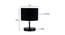 Vendela Black Fabric Shade Table Lamp with Black  Iron  Base (Black) by Urban Ladder - Design 1 Dimension - 611373