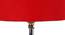 Freedom Red Fabric Shade Table Lamp with Natural  Wooden Base (Red) by Urban Ladder - Ground View Design 1 - 611523