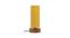 Amory Yellow Fabric Shade Table Lamp with Natural  Wooden Base (Yellow) by Urban Ladder - Design 1 Side View - 611703