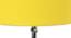 Mansell Yellow Fabric Shade Table Lamp with Natural  Wooden Base (Yellow) by Urban Ladder - Design 1 Side View - 611721