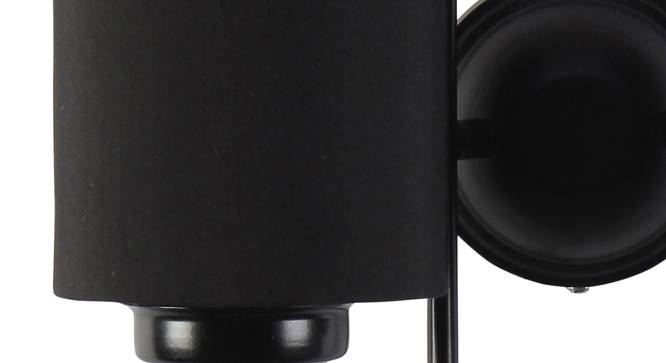 Scott Black Fabric Wall Light (Black) by Urban Ladder - Design 1 Side View - 611745