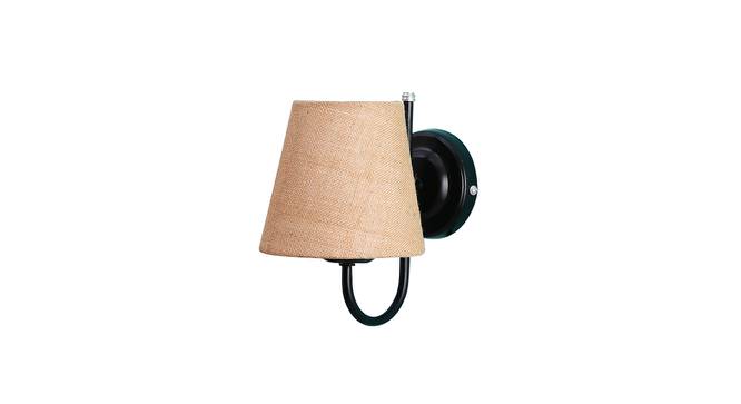 Lind Beige Natural Fiber Wall Light (Beige) by Urban Ladder - Design 1 Side View - 611748