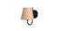 Lind Beige Natural Fiber Wall Light (Beige) by Urban Ladder - Design 1 Side View - 611748