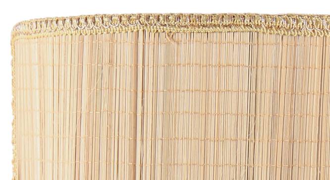 Jomar Beige Bamboo Wall Light (Beige) by Urban Ladder - Design 1 Side View - 611758