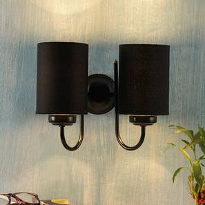 devansh Scott Black Fabric Wall Light-picture-12