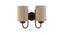 Vladimir Beige Natural Fiber Wall Light (Beige) by Urban Ladder - Front View Design 1 - 611786