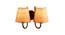 Daye Beige Natural Fiber Wall Light (Beige) by Urban Ladder - Front View Design 1 - 611790