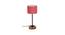Heath Pink Natural Fiber Shade Table Lamp with Natural  Wood & Iron  Base (Pink) by Urban Ladder - Design 1 Side View - 611840