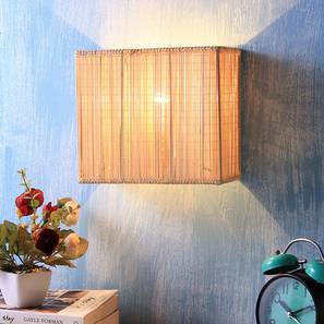 Wall Lights Design Stanton Beige Bamboo Wall Light (Beige)