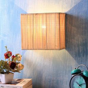 Decorative Lights Design Stanton Beige Bamboo Wall Light (Beige)